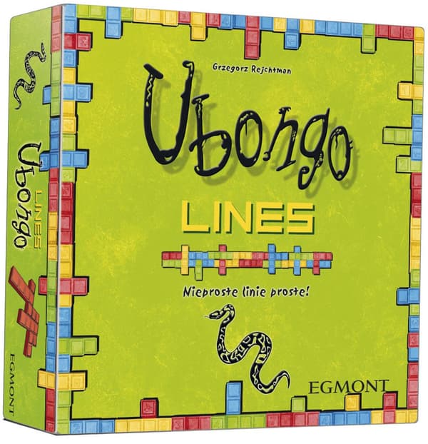 Ubongo Lines. Lautapeli. Egmont-pelit