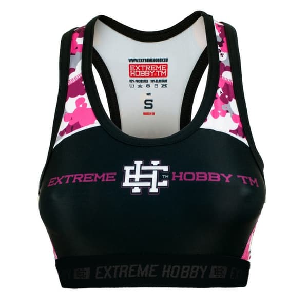 Dame sportstop TEDDY BEAR L SORT
