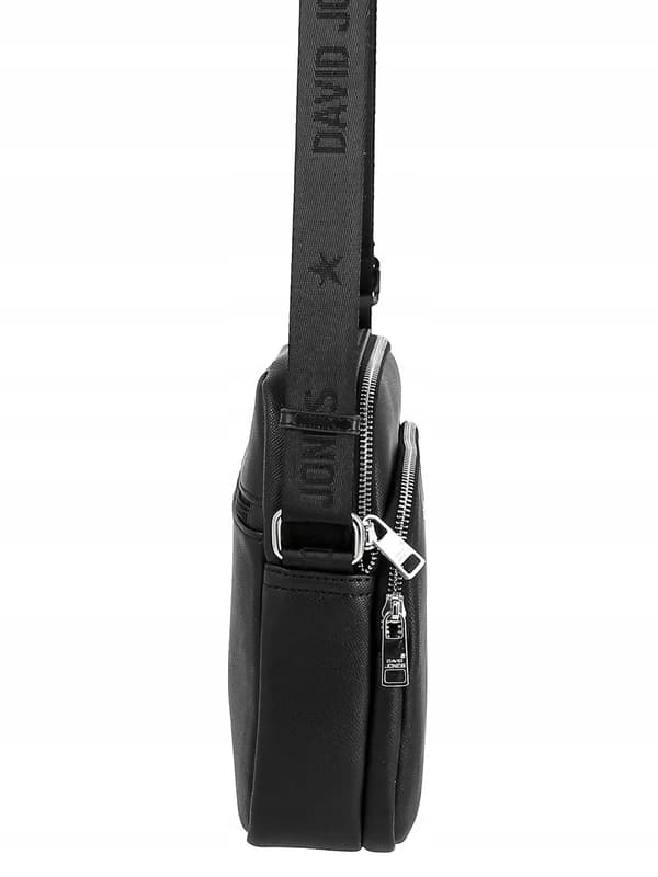 David Jones Herre Messenger Taske Skuldertaske Sort
