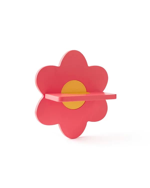 Kid's Concept - Blomsterlyserød hylde
