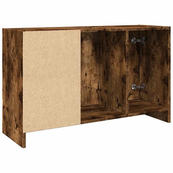 vidaXL vaskeskab røget eg 90x29x55 cm