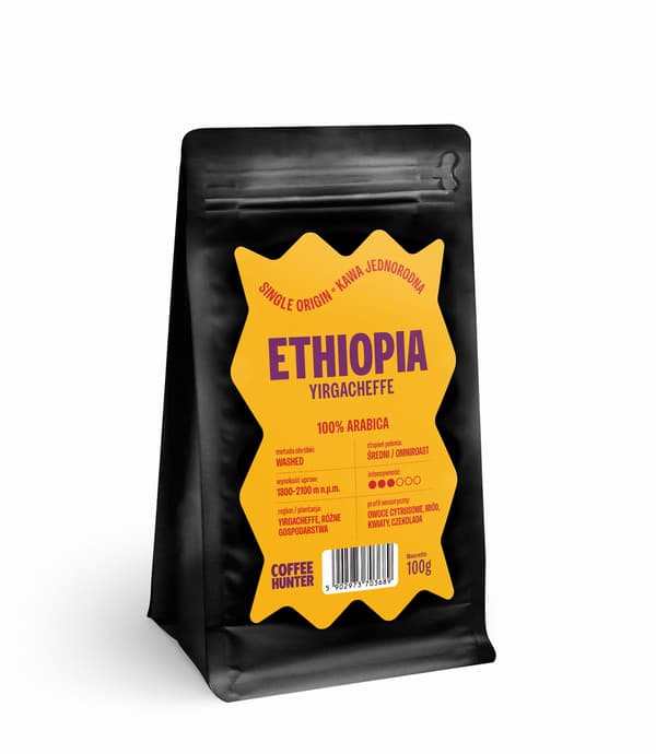 Smakprovningsset för kaffe, 5 x 100 g kaffebönor