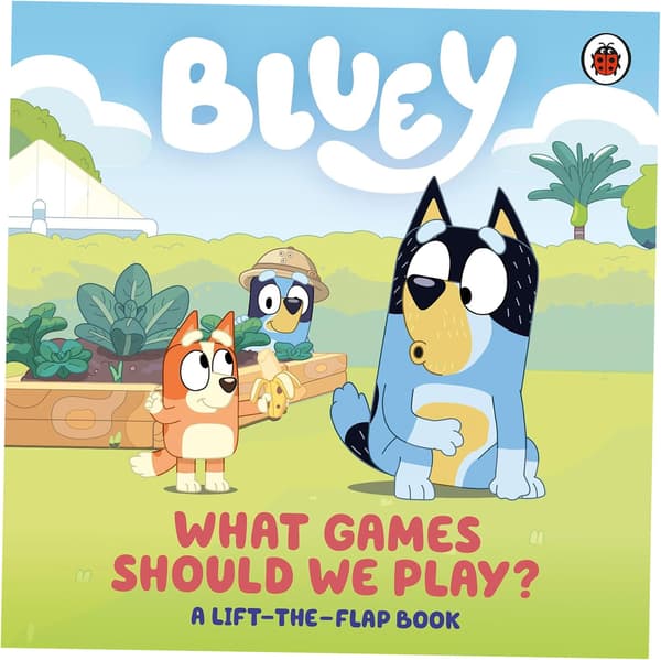 Bluey. Vilka spel ska vi spela?