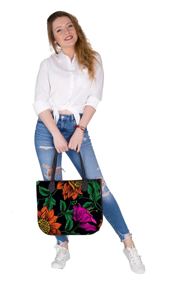 LADY XL antracit filtpose - Bella