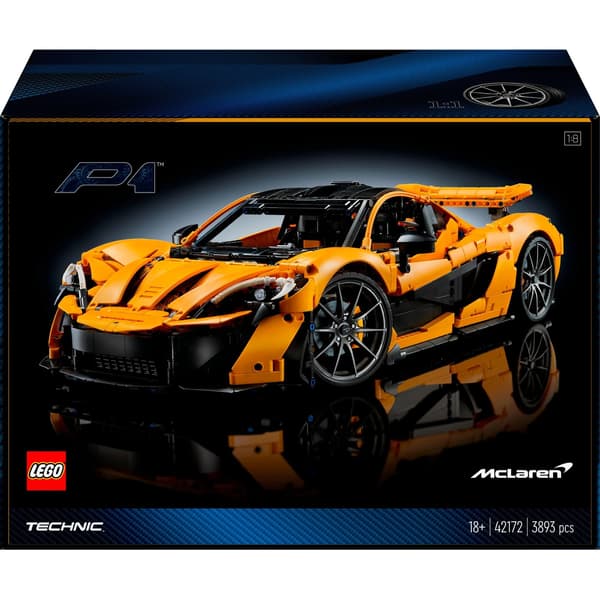 LEGO Technic McLaren P1 3893 dele sæt (42172)
