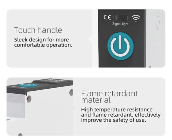 Zigbee 16A Sikring Tuya Energimåling