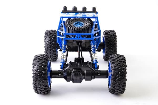 Stor fjärrstyrd monstertruck blå