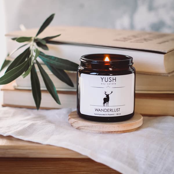 Wanderlust - SOJALYS SOLBÆR BERGAMOT ÆBLE 100% - YUSH - 120ml