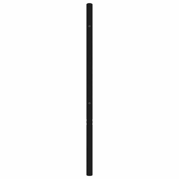 vidaXL metalsengegavl sort 90 cm