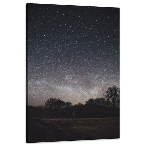 Canvastavla Rymden Stjärnhimmel 60x90 cm