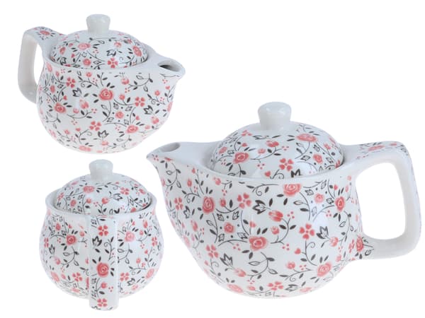 Keramisk elkedel med infuser