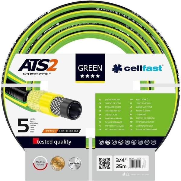 Cellfast Green ATS2 puutarhaletku 25 m 3/4"