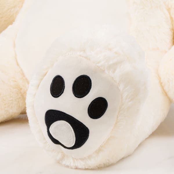 Klassisk bamse - Hvid 180 cm