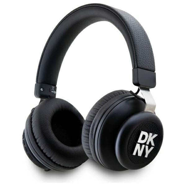 DKNY DKBHS6PUSLK Bluetooth On-Ear Hovedtelefoner Sort Metal Logo