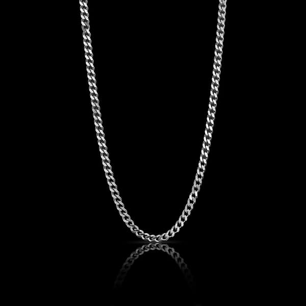 Silverkedja Herrkedja SILVER 925 5mm/65cm Armerad + GRATIS