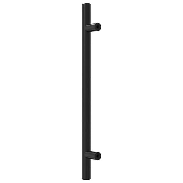 vidaXL skabsgreb 20 stk. sort 160 mm rustfrit stål