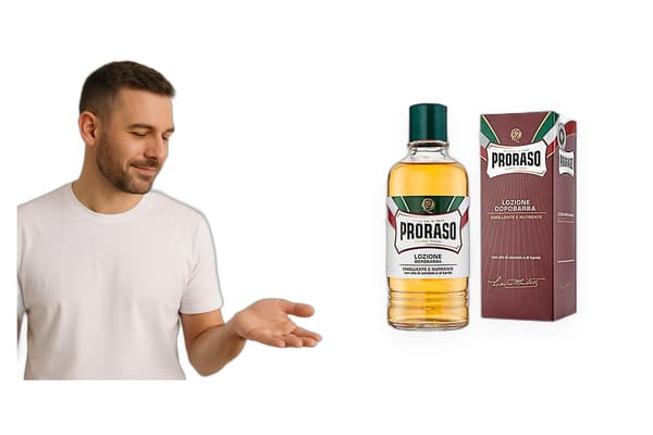 PRORASO RED Aftershave Lotion P/GOL 400ML@