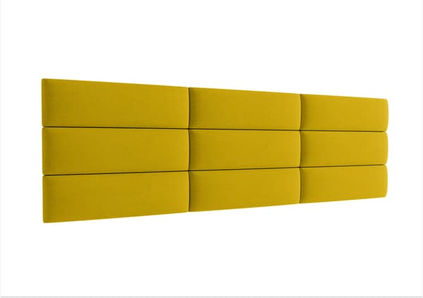 Polstret panel 60x15 Magic Velvet 2234 (Guld)