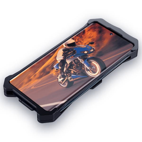 Pansret cover til Sony Xperia 1 VI, aluminiumslegering, sort