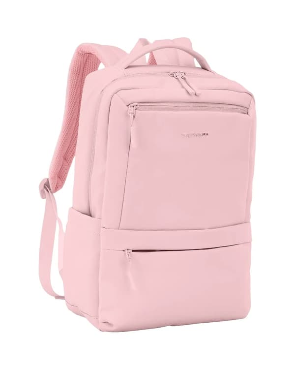 Wings CBP003 kabinryggsäck med laptopficka och ventilationssystem rosa