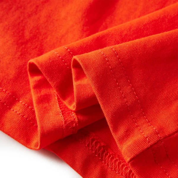Børne langærmet T-shirt, orange, 104