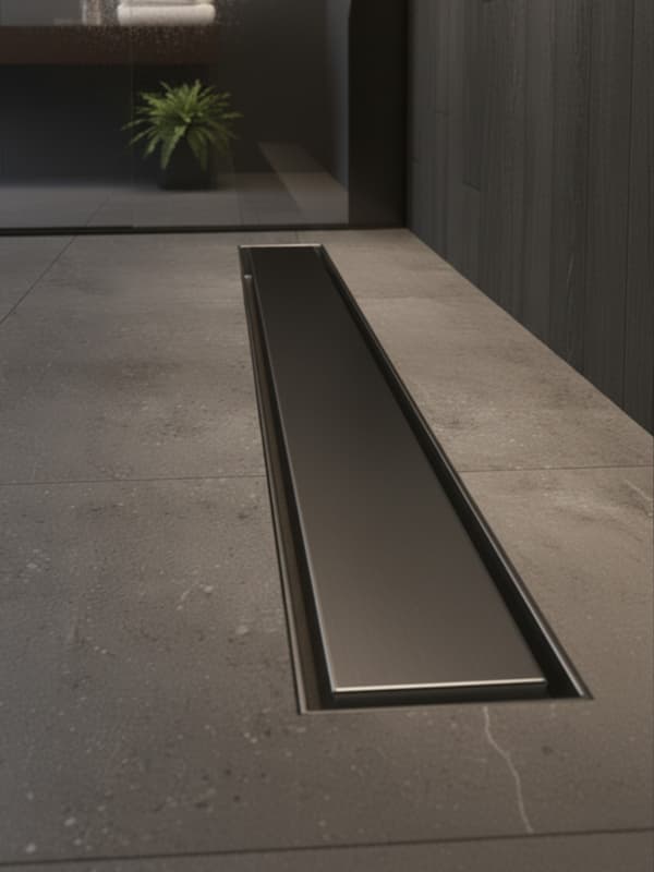 Helmken 37206805 lineaarilattia, 800x70mm, grafiitti