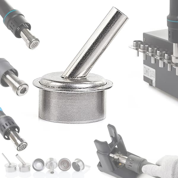 Varmluftdyse 45 grader, 7 mm til 861DW