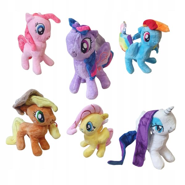 Pehmoleluhevonen poni 20 cm sekoitus