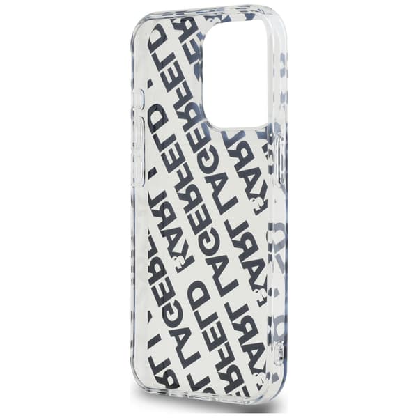 Karl Lagerfeld IML Fullover Logo-cover til iPhone 15 Pro Max, guld
