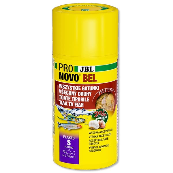JBL Pronovo Bel Flakes S 100ml - basflingfoder för fisk