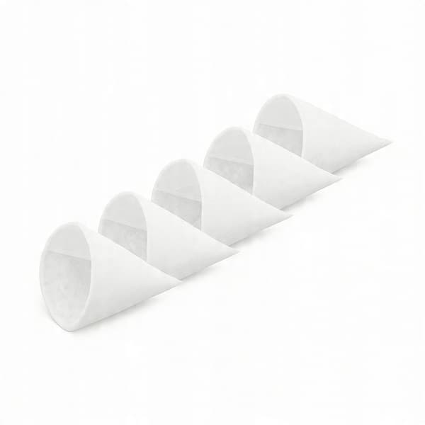 KONISKE FILTRE TIL DIFFUSOR 125MM SÆT MED 10