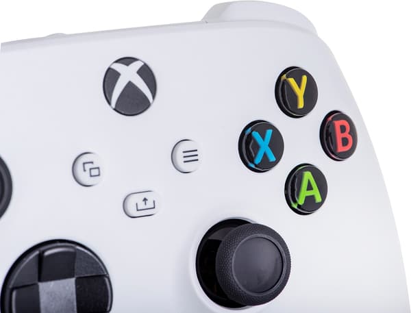 Microsoft Xbox trådlös handkontroll robot vit