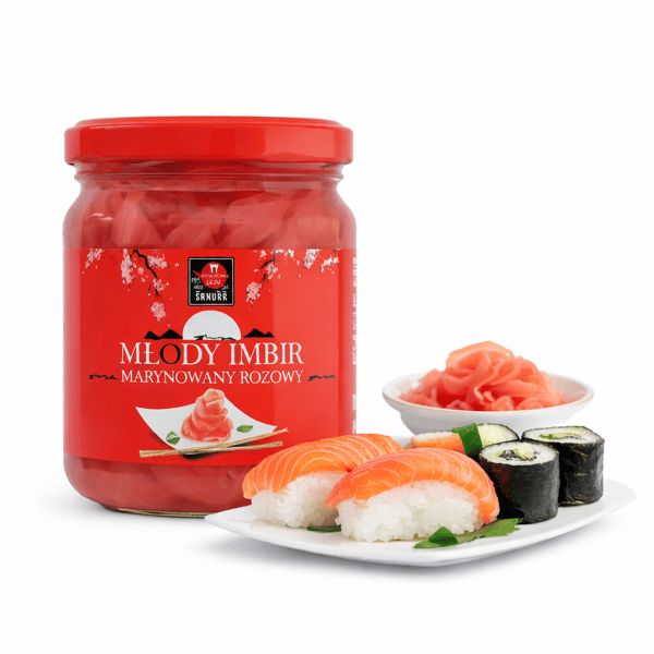 SAKURA | Syltet ingefær | PINK | 190 g