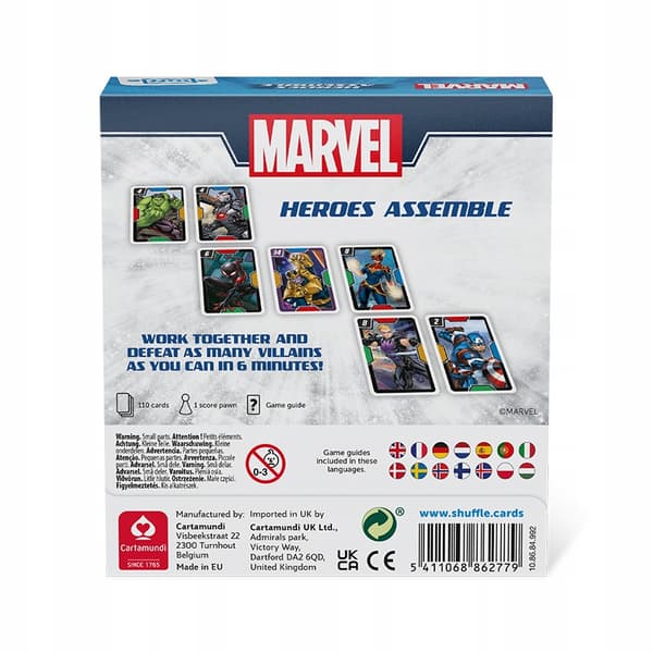 MARVEL CARTAMUNDI SHUFFLE SPIL 2779