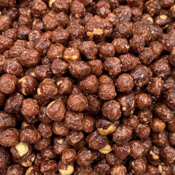 Hasselnødder i karamel 500 g