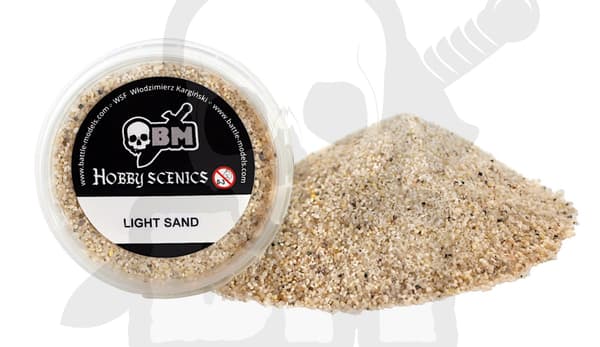 BMPO09 Strö 155ml Lätt Sand 0,4-1,4mm
