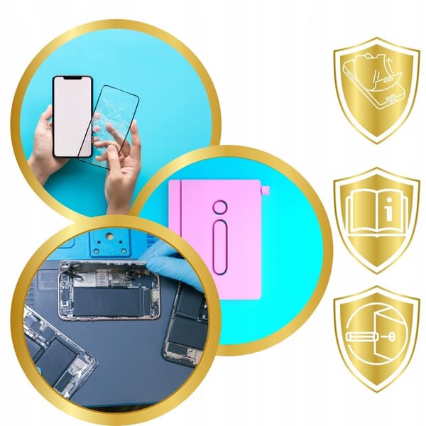 MS HybridGLASS Hybridglas til iPhone 15 Plus