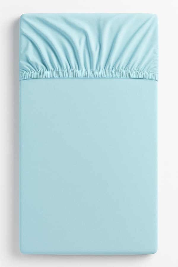 Bomullslakan för spjälsäng 140x70 cm - mintgrönt