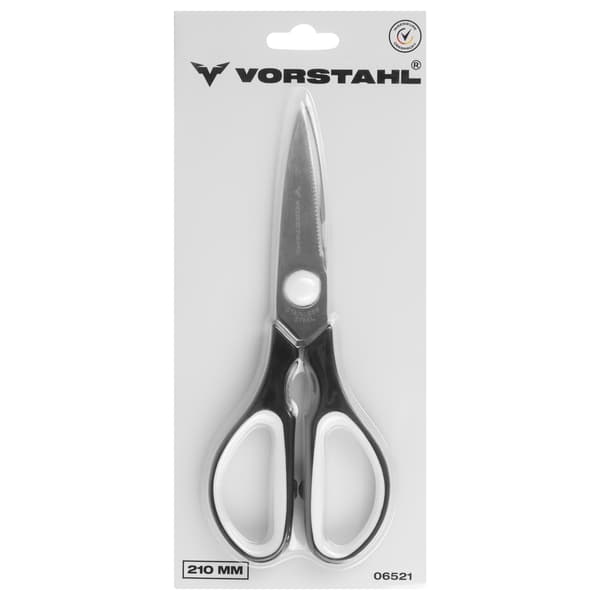 KONTORSAKS Universal FOLDBAR Rustfrit stål > 21cm < Vorstahl
