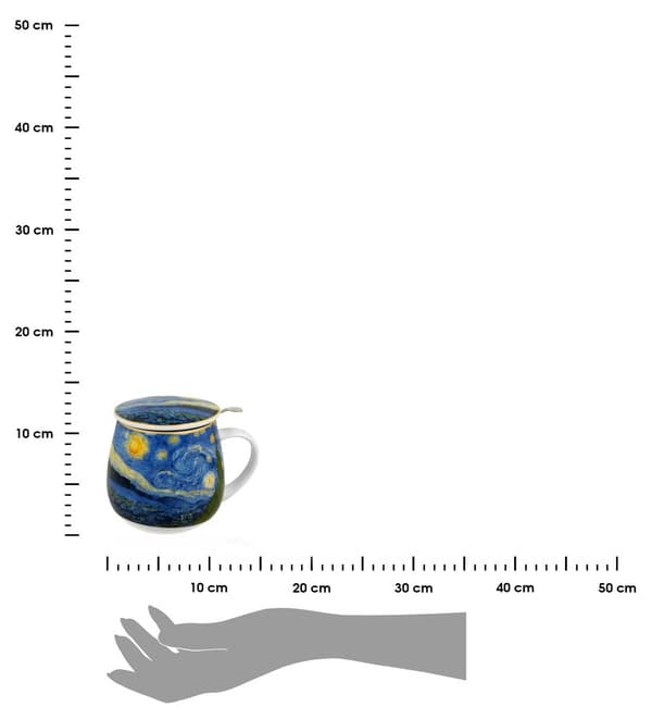 Van Gogh Stjernehimmel Teinfuser Krus