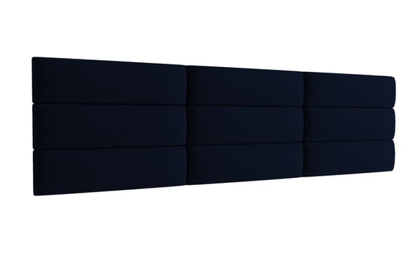 Klädd panel 60x15 Mono 242 (Mörk marinblå)