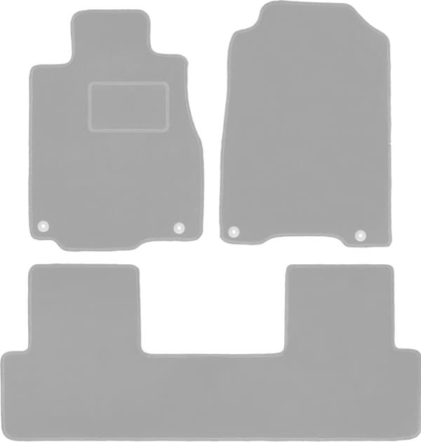 Grå bilmåtter til: Honda CR-V IV SUV (2011-2018)