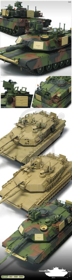 ACAD-13298 M1A2 Tusk II 1:35