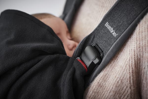 BABYBJORN - bæreselebetræk, sort