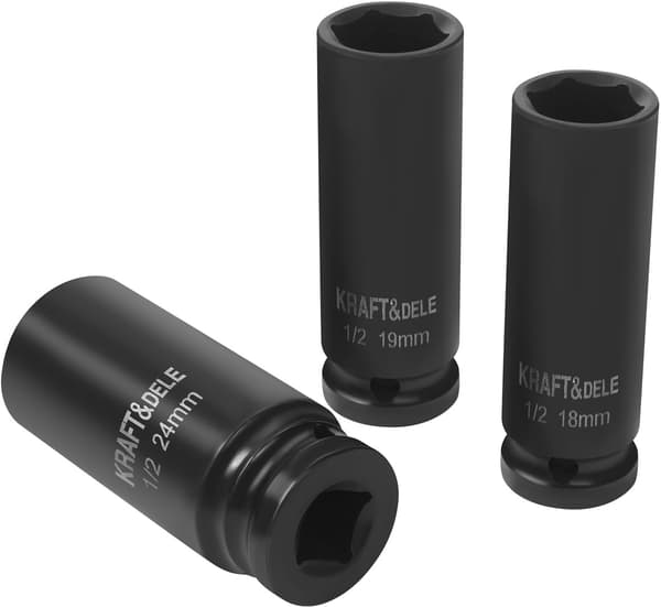 Krafthylsor 1/2" 11 st KD11869