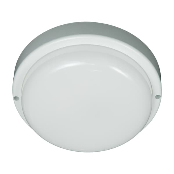 DAVO Rund Hvid 8W Loftlampe