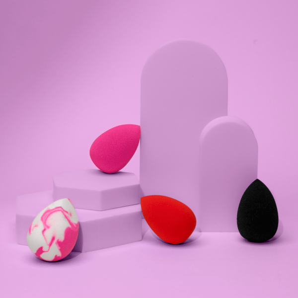 Makeup Blender Svampset med svampar MIX trio IBRA Makeup