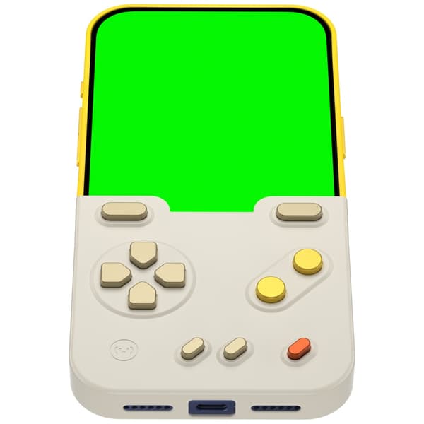 GAMEBABY Etui med Controller til iPhone 17 Pro Gul