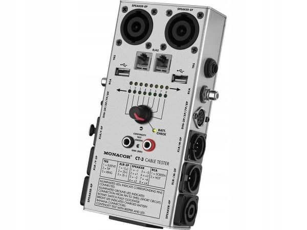 Monacor CT-3 - Kabeltester