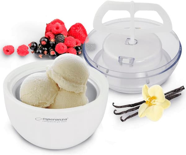 Esperanza Vanilla EKI001 Hvid ismaskine